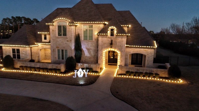 Christmas lights Colleyville