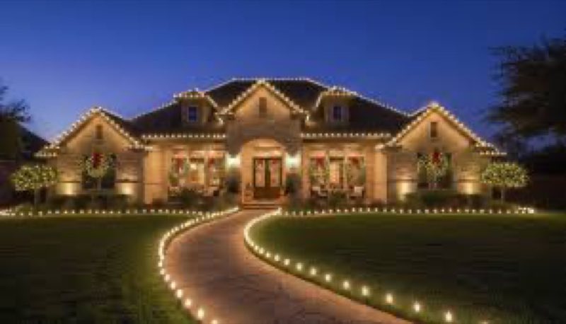 Christmas lights Colleyville