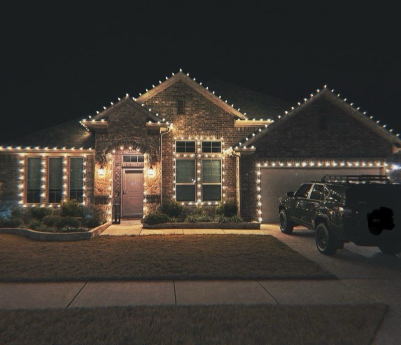 Christmas lights Colleyville