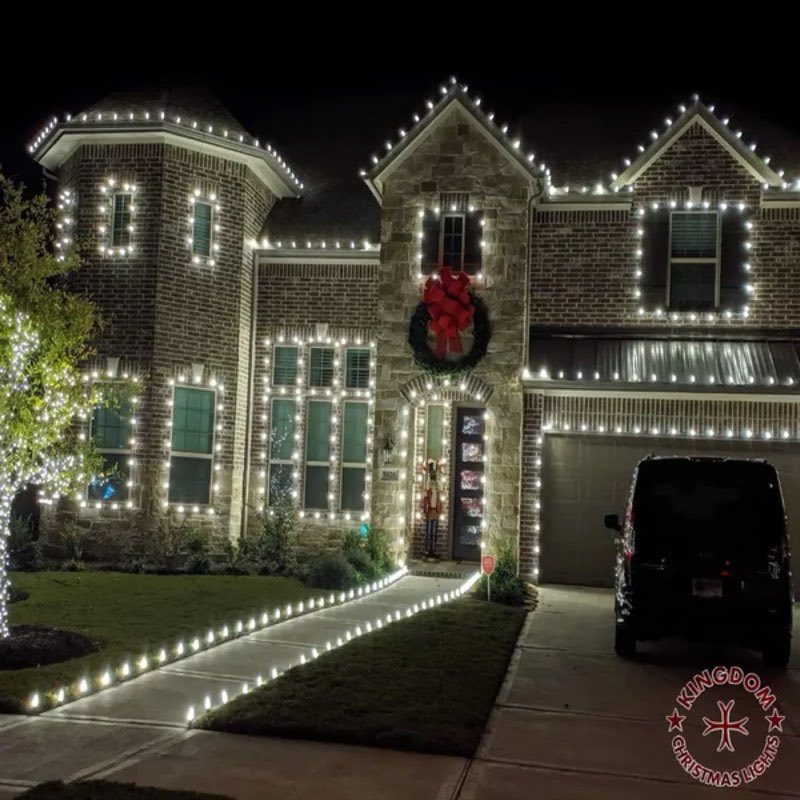 Christmas lights Colleyville