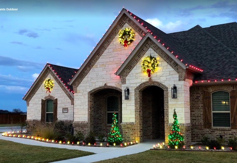 Christmas lights Colleyville